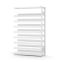 Weinflaschenregal Anbauregal ORION PLUS, 2.000×1.300×300 mm, lichtgrau