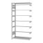 Pendelhefterregal Anbauregal ORION PLUS, 2.000×1.000×400 mm, lichtgrau