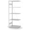 Fachbodenregal Anbauregal ORION PLUS, 2.000×750×500 mm, lichtgrau