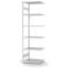 Fachbodenregal Anbauregal ORION PLUS, 2.500×750×500 mm, lichtgrau