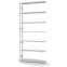 Fachbodenregal Anbauregal ORION PLUS, 3.000×1.300×300 mm, lichtgrau