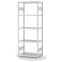 Fachbodenregal Grundregal ORION PLUS, 2.000×750×400 mm, lichtgrau