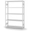 Fachbodenregal Grundregal ORION PLUS, 2.000×1.300×400 mm, lichtgrau