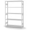 Fachbodenregal Grundregal ORION PLUS, 2.000×1.300×400 mm, lichtgrau