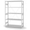 Fachbodenregal Grundregal ORION PLUS, 2.000×1.300×500 mm, lichtgrau