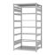 Pendelhefterregal Grundregal ORION PLUS, 2.000×1.000×800 mm, lichtgrau