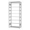 Pendelhefterregal Grundregal ORION PLUS, 2.350×1.000×400 mm, lichtgrau