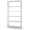Fachbodenregal Grundregal ORION PLUS, 2.500×1.300×300 mm, lichtgrau