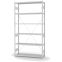 Fachbodenregal Grundregal ORION PLUS, 2.500×1.300×400 mm, lichtgrau