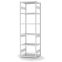 Fachbodenregal Grundregal ORION PLUS, 2.500×750×500 mm, lichtgrau