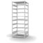 Pendelhefterregal Grundregal ORION PLUS, 2.700×1.000×800 mm, lichtgrau