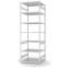 Fachbodenregal Grundregal ORION PLUS, 3.000×1.000×800 mm, lichtgrau