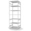 Fachbodenregal Grundregal ORION PLUS, 3.000×1.000×800 mm, lichtgrau