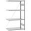 Edelstahlregal Anbauregal ORION PLUS, 1.750×1.000×500 mm, Edelstahl