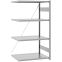 Edelstahlregal Anbauregal ORION PLUS, 1.750×1.000×600 mm, Edelstahl