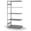 Edelstahlregal Anbauregal ORION PLUS, 2.000×1.000×600 mm, Edelstahl