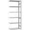 Edelstahlregal Anbauregal ORION PLUS, 2.500×1.000×400 mm, Edelstahl