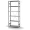 Edelstahlregal Grundregal ORION PLUS, 2.500×1.000×400 mm, Edelstahl