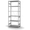 Edelstahlregal Grundregal ORION PLUS, 2.500×1.000×500 mm, Edelstahl