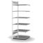 Aktenregal Anbauregal ORION PLUS, 2.000×750×600 mm, verzinkt