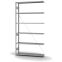 Fachbodenregal Anbauregal ORION PLUS, 2.500×1.300×300 mm, verzinkt