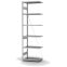 Fachbodenregal Anbauregal ORION PLUS, 2.500×750×400 mm, verzinkt