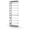 Pendelhefterregal Anbauregal ORION PLUS, 3.000×1.000×400 mm, verzinkt