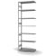 Fachbodenregal Anbauregal ORION PLUS, 3.000×1.000×400 mm, verzinkt