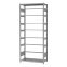 Pendelhefterregal Grundregal ORION PLUS, 2.350×1.000×400 mm, verzinkt
