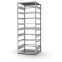 Pendelhefterregal Grundregal ORION PLUS, 2.700×1.000×800 mm, verzinkt
