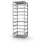 Pendelhefterregal Grundregal ORION PLUS, 3.000×1.000×800 mm, verzinkt
