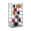 Pendelhefterregal Grundregal ORION PLUS, 2.000×1.000×800 mm, verzinkt