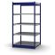 Fachboden-Rohrregal Grundregal RR, 2.000×1.025×800 mm, verzinkt