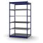 Fachboden-Rohrregal Grundregal RR, 2.000×1.325×800 mm, verzinkt
