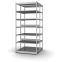 Fachboden-Rohrregal Grundregal RR, 3.000×1.025×500 mm, verzinkt