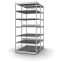 Fachboden-Rohrregal Grundregal RR, 3.000×1.025×600 mm, verzinkt