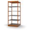 Fachboden-Rohrregal Grundregal RR, 2.500×1.025×400 mm, verzinkt