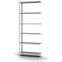 Edelstahlregal Anbauregal WR, 2.500×1.000×300 mm, Edelstahl