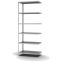 Edelstahlregal Anbauregal WR, 2.500×1.000×500 mm, Edelstahl