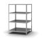 Edelstahlregal Grundregal WR, 1.500×1.000×800 mm, Edelstahl