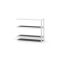 Fachbodenregal Anbauregal WR, 800×1.000×300 mm, lichtgrau