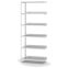 Aktenregal Anbauregal WR, 1.850×750×300 mm, lichtgrau