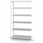 Aktenregal Anbauregal WR, 1.850×1.000×300 mm, lichtgrau