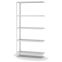Fachbodenregal Anbauregal WR, 2.000×1.000×300 mm, lichtgrau