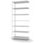 Fachbodenregal Anbauregal WR, 3.000×1.300×600 mm, lichtgrau