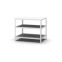 Fachbodenregal Grundregal WR, 800×1.000×600 mm, lichtgrau