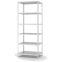 Fachbodenregal Grundregal WR, 2.500×1.000×600 mm, lichtgrau