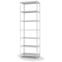 Fachbodenregal Grundregal WR, 3.000×1.000×500 mm, lichtgrau