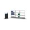 Fachbodenregal Anbauregal WR, 1.500×1.000×300 mm, verzinkt