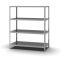Fachbodenregal Grundregal WR, 1.500×1.300×600 mm, verzinkt